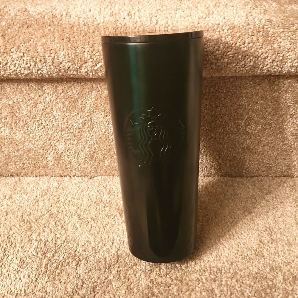 Starbucks Green Black 2020 Tumbler No Straw 24oz